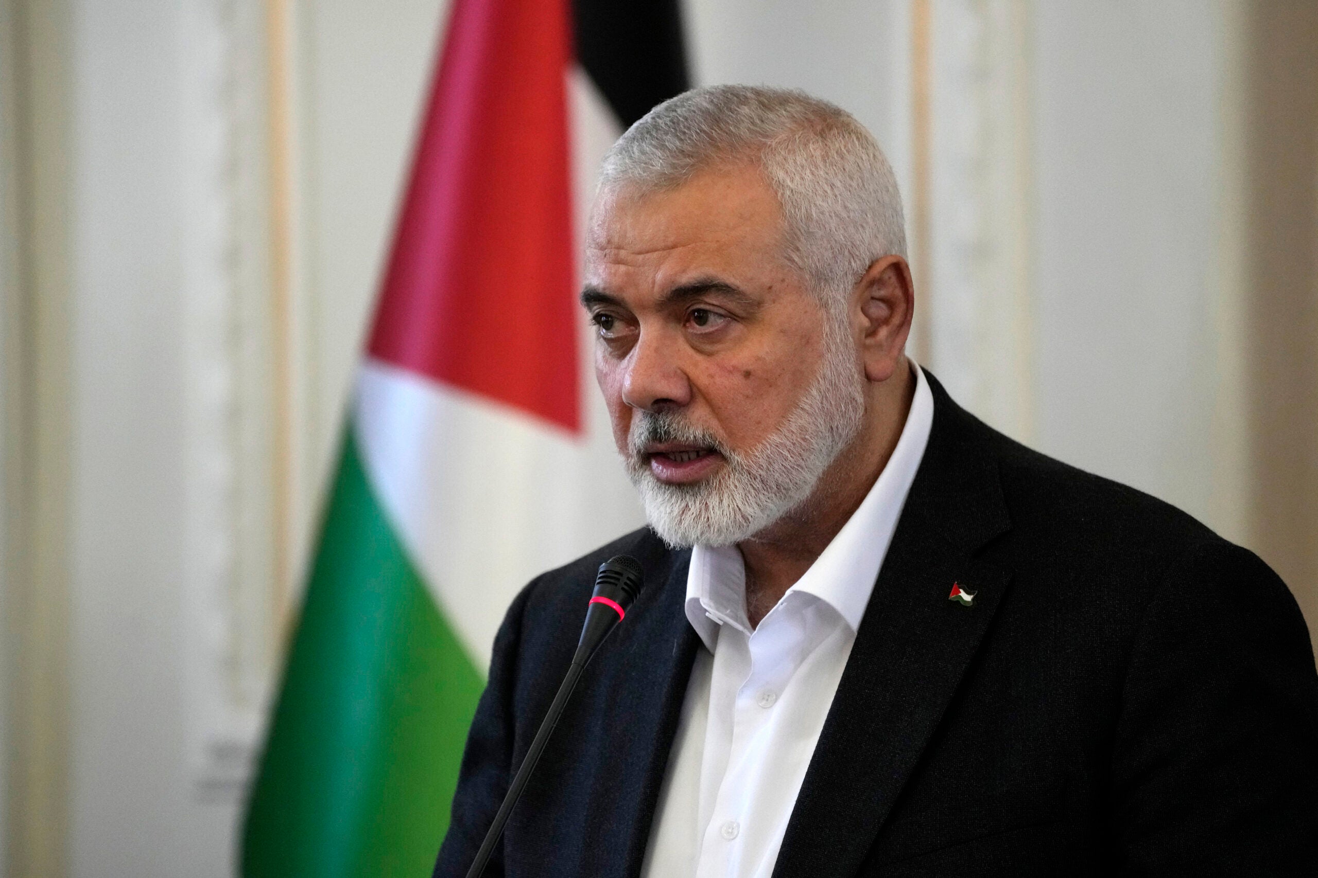 Hamas leader Ismail Haniyeh. 