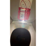 FILE - In this photo provided by the law firm Lewis & Llewellyn LLP, an iPhone is taped to the back of a toilet seat on an American Airlines flight from Charlotte, N.C., to Boston, Sept. 2, 2023.