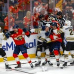 Bruins Panthers fight most penalty minutes