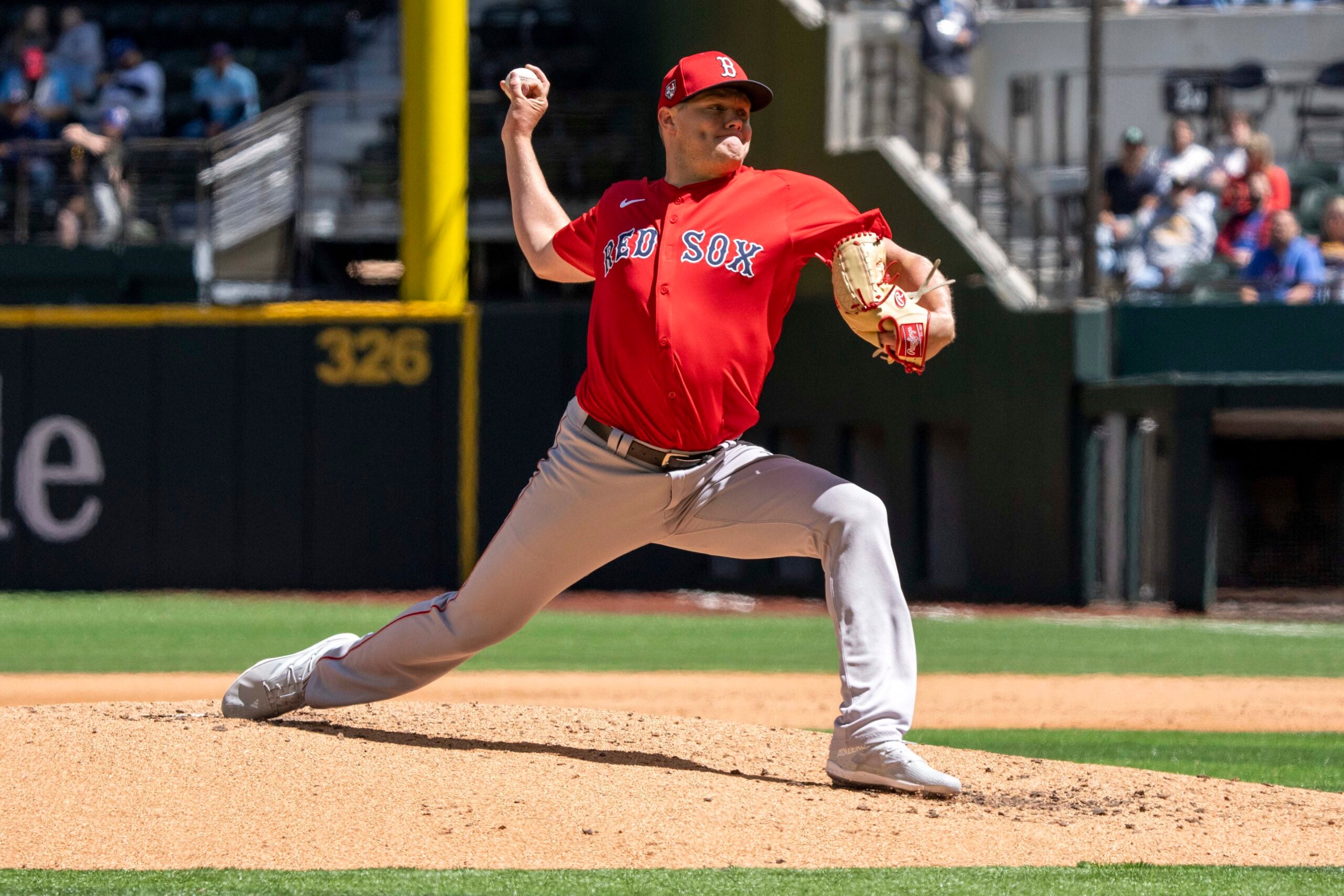 How Richard Fitts has adjusted to the other side of baseball's iconic  rivalry