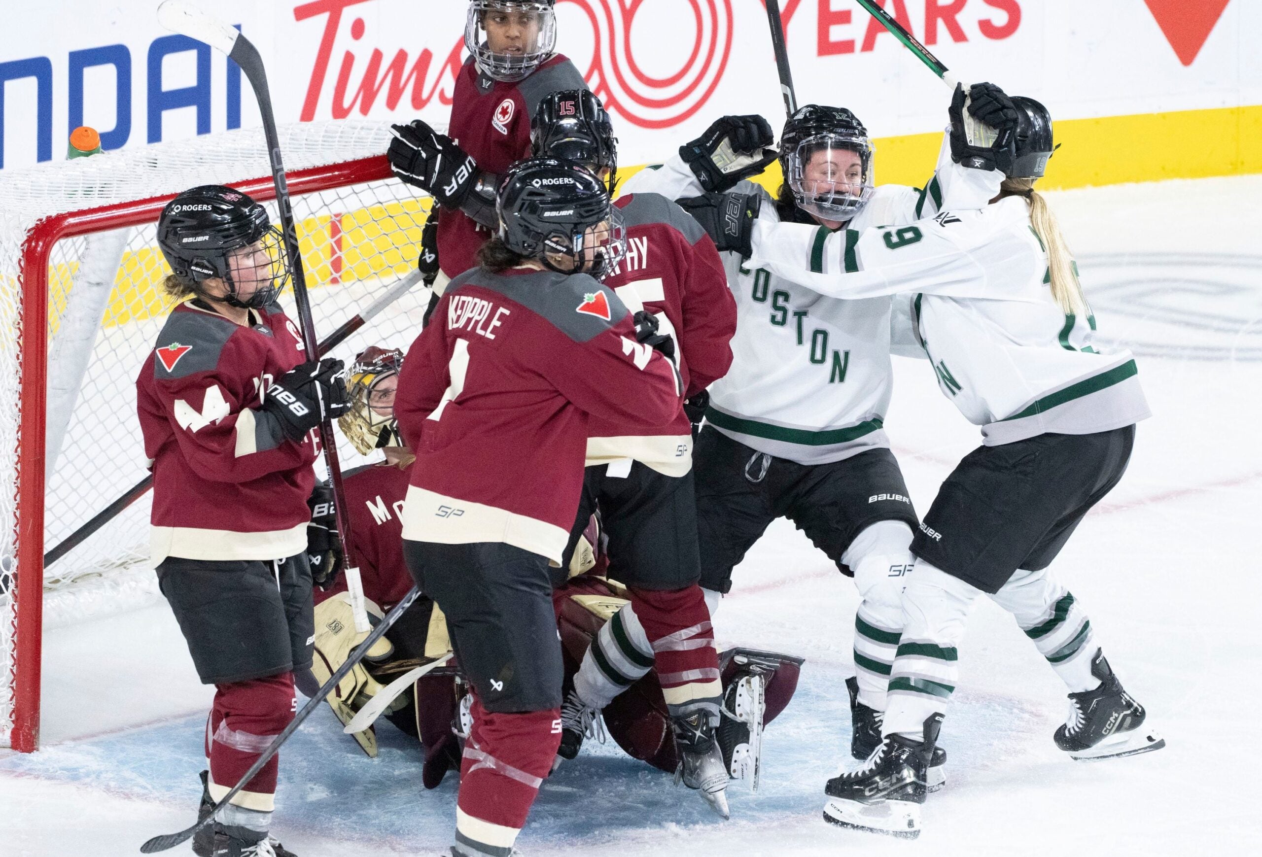 Taylor Wenczkowski is the triple-OT hero, as Boston beats Montreal to climb  one win away from PWHL Finals