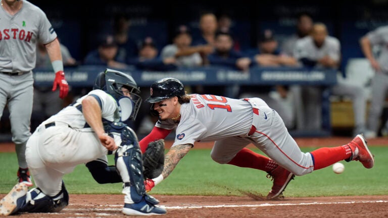 Jarren Duran homers and steals home as Red Sox beat Rays 5-2