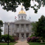 FILE - The New Hampshire Statehouse in Concord.