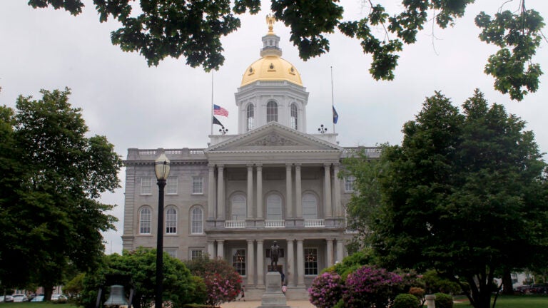 FILE - The New Hampshire Statehouse in Concord.