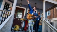 Guster plays to a packed crowd at Somerville Porchfest