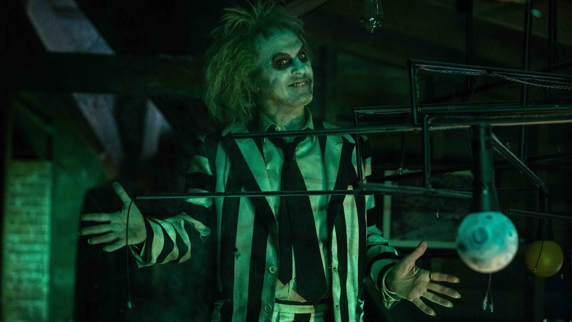 Michael Keaton in "Beetlejuice Beetlejuice."