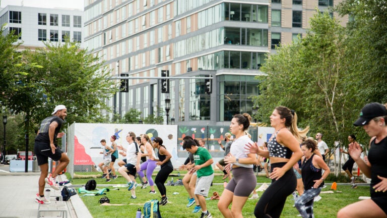 Check out these free outdoor fitness classes in Boston this summer