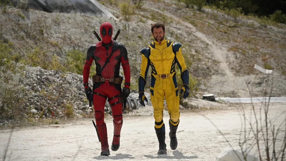 Ryan Reynolds and Hugh Jackman in "Deadpool & Wolverine."