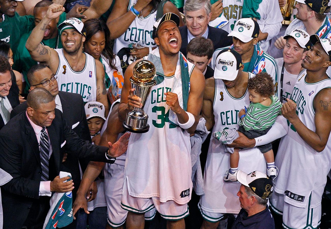 What were the current Celtics players up to back in 2008