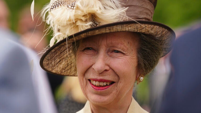 Britain's Princess Anne in London.