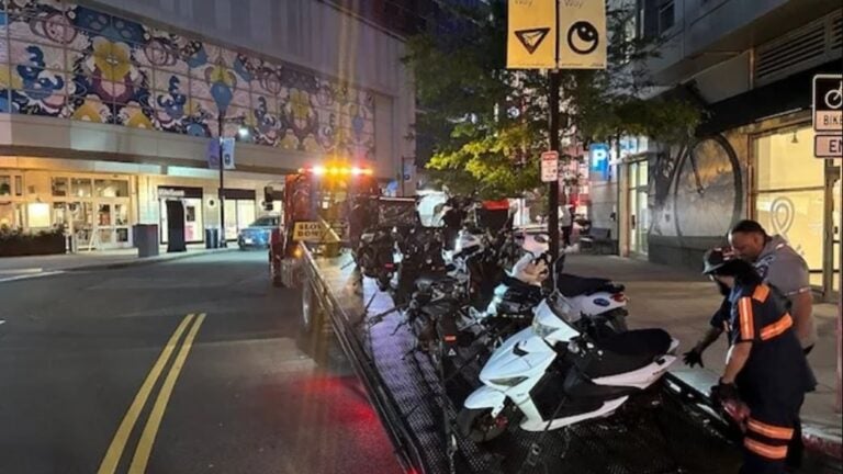Over a dozen &lsquo;illegal&rsquo; mopeds and scooters impounded in Fenway area