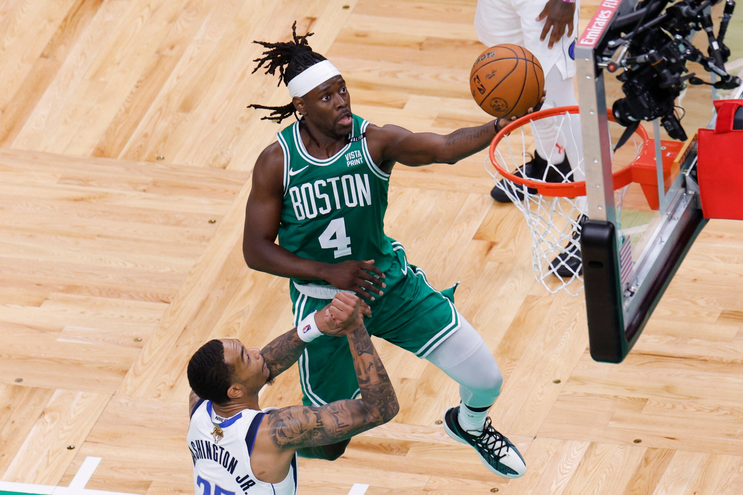 Jrue Holiday appreciated award from Jack Black