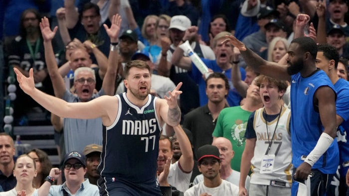 Luka Doncic questioned officiating after fouling out in NBA Finals Game 3