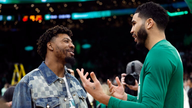 Marcus Smart: 'Bittersweet' feeling watching Celtics win NBA title