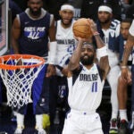 Kyrie Irving Kendrick Perkins