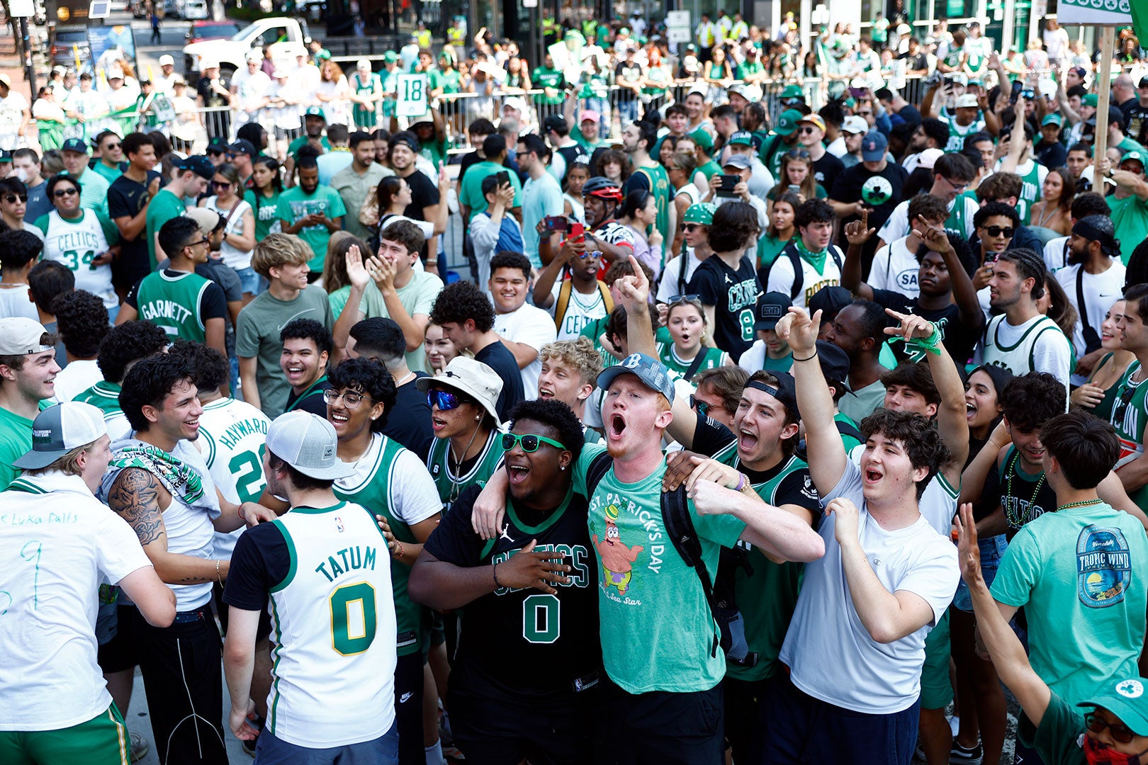 Photos: Scenes from the 2024 Celtics championship parade