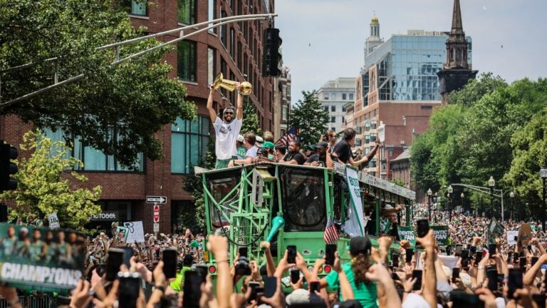 Over 2 Miles Of Triumph, Celtics Gave Boston Reason To Cheer Again