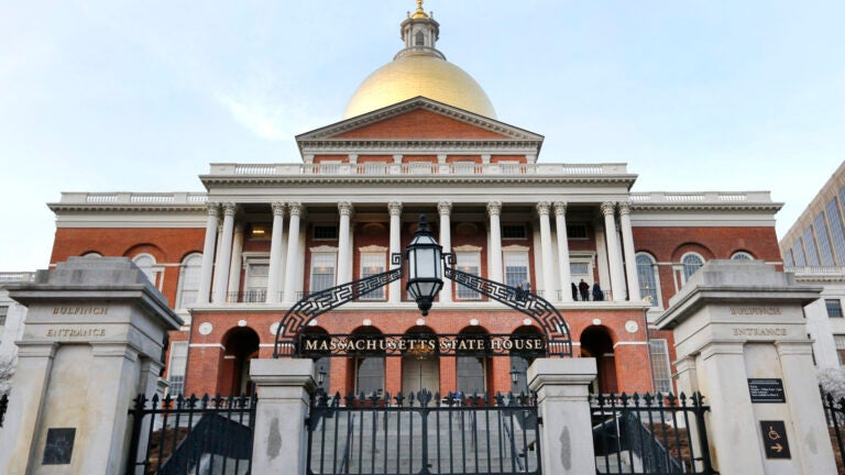 FILE - The Massachusetts State House is seen, Jan. 2, 2019, in Boston. A bill aimed at outlawing “revenge porn” was approved by lawmakers in the Massachusetts House and Senate and shipped Thursday, June 13, 2024 to Democratic Gov. Maura Healey.