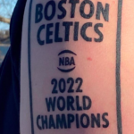 Jack Bienvenue Celtics tattoo