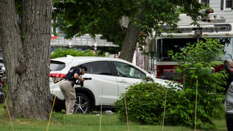 A 24-year-old Bedford woman allegedly shot and killed her parents in a car