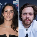 Aly Raisman, David Pastrnak, and Travis Scott are among the celebrities attending Game 2 of the 2024 NBA Finals between the Celtics and Mavericks at TD Garden in Boston.