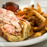 Lobster roll from Neptune Oyster.