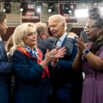 President Joe Biden at a recent campaign event in Detroit.