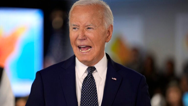 President Joe Biden speaks during a visit to the D.C. Emergency Operations Center, Tuesday, July 2, 2024, in Washington.