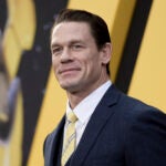 FILE - John Cena is pictured at the premiere of "Bumblebee," Dec. 9, 2018, in Los Angeles. Cena announced Saturday, July 6, 2024, that he will retire from professional wresting next year after two decades in the ring.