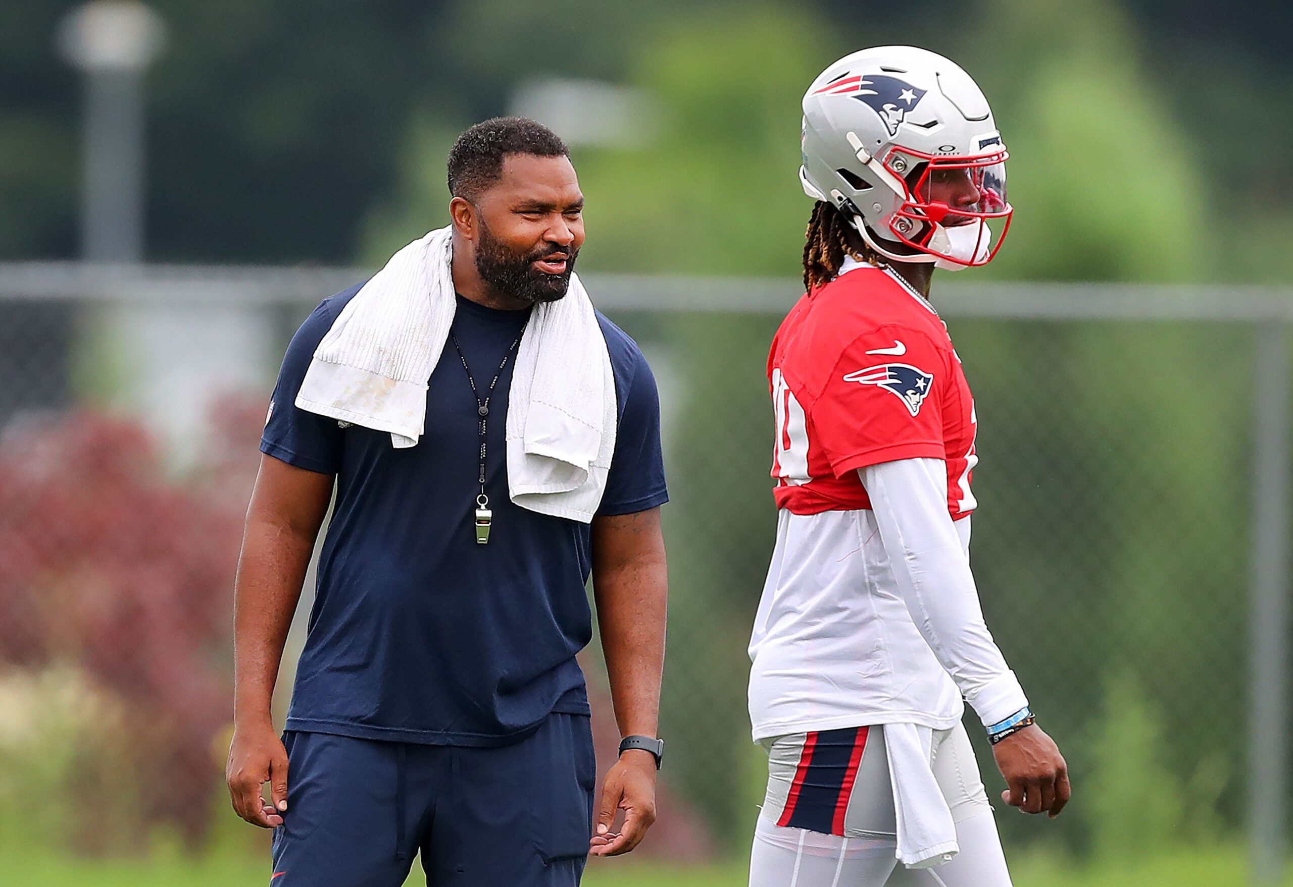 boston.com - Khari Thompson - Joe Milton's athleticism stood out on Day 3, and other takeaways from Patriots training camp