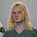 Jared Ravizza faces Judge Shelby Smith during his arraignment in May in Plymouth, Mass.