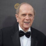 FILE - Bob Newhart appears at the Creative Arts Emmy Awards in Los Angeles on Sept. 10, 2016. Newhart, the deadpan master of sitcoms and telephone monologues, died in Los Angeles on Thursday, July 18, 2024. He was 94.