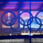 Utah Gov. Spencer Cox speaks about Salt Lake City's bid to host the 2034 Winter Olympics, during the 142nd IOC session at the 2024 Summer Olympics in Paris, France.