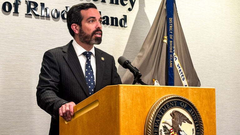 U.S. Attorney for the District of Rhode Island Zachary A. Cunha.