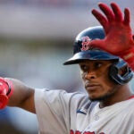 Ceddanne Rafaela and the Red Sox were swept in a three-game series for the first time since April.