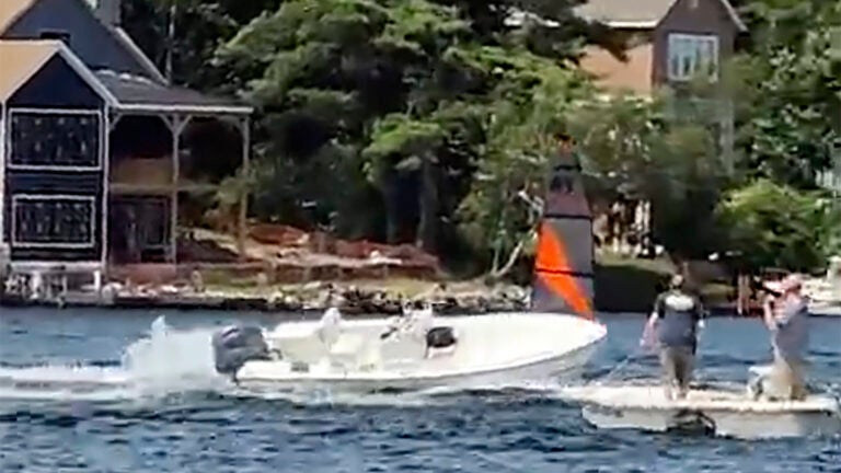 Teen Safely Stops Runaway Boat on New Hampshire Lake