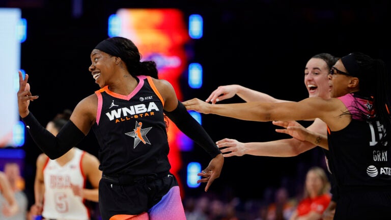 Arike Ogunbowale and Caitlin Clark lead WNBA All-Stars to 117-109 win over U.S. Olympic team