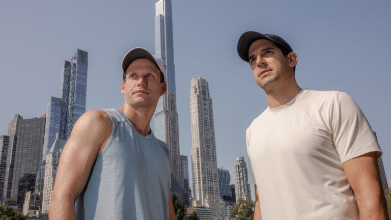 real estate Realtors Tal Alexander, left, and Oren Alexander, right, in New York on Sept. 18, 2022. (Natalie Keyssar/The New York Times) real estate