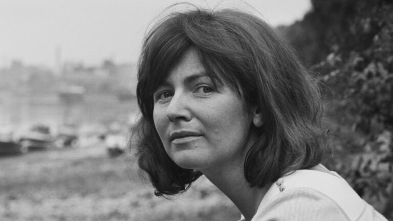 Irish novelist, playwright and poet Edna O'Brien, UK, 24th June 1968.