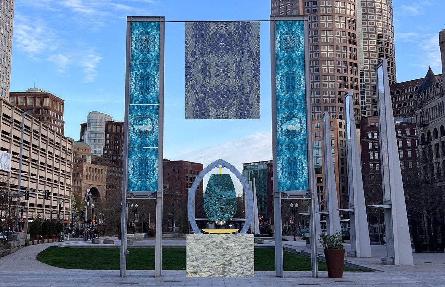 New art exhibit opens at Rose Kennedy Greenway