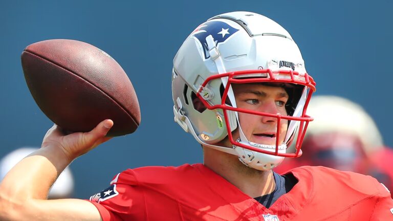 Patriots’ Drake Maye has struggled in practice. That’s immaterial for the rookie QB's future.