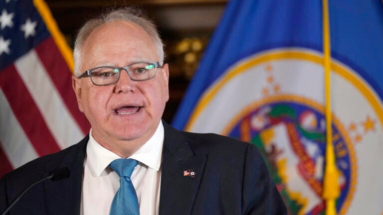 Minnesota Governor Tim Walz.