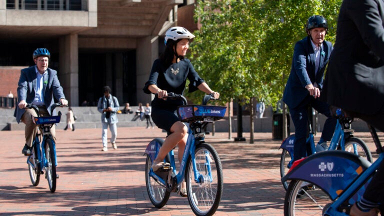 Every Boston neighborhood should get a Bluebikes station, says Wu