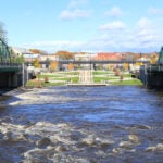 A View of bridges area in Westfield, Massachusetts