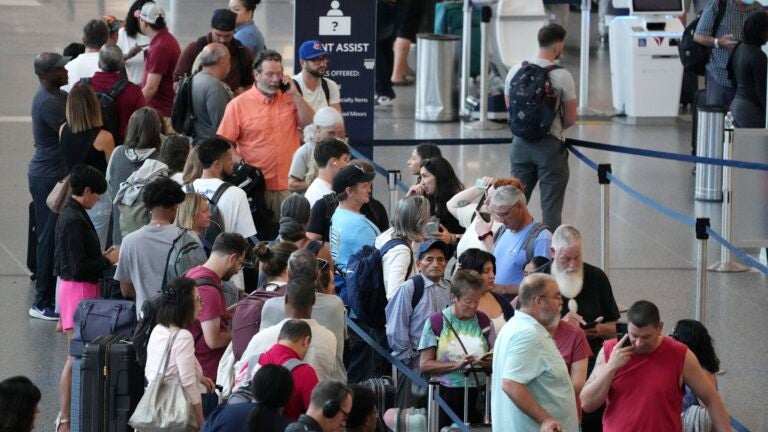 Delays and cancellations continue at Logan Airport