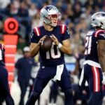 Drake Maye Patriots depth chart