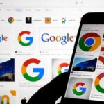 FILE - Various Google logos are displayed on a Google search, Monday, Sept. 11, 2023, in New York.