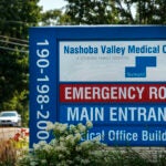 Nashoba Valley Medical Center in Ayer, MA on July 26, 2024. Steward Health Care plans to close the medical center as well as Carney Hospital in Dorchester.