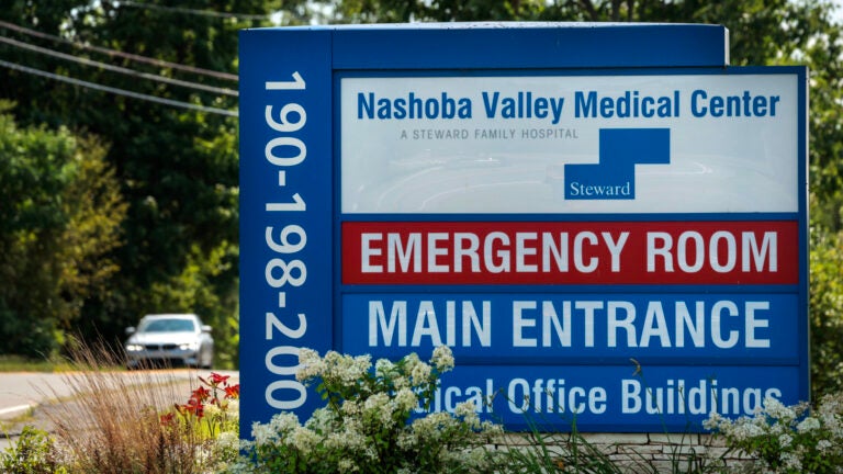 Nashoba Valley Medical Center in Ayer, MA on July 26, 2024. Steward Health Care plans to close the medical center as well as Carney Hospital in Dorchester.