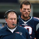 With only three days off betwen games, Patriots quarterback Tom Brady (rear) and head coach Bill Belichick (front) will have very little time to get ready for Thursday night's game vs the Dolphins. They are pictured on the sidelines during Sunday's game vs. the Jets.